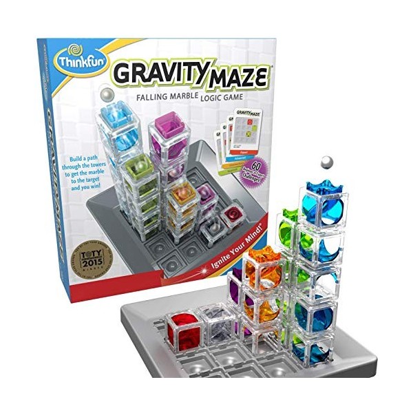 Thinkfun - 763399 Jeu de Réflexion - Gravity Maze