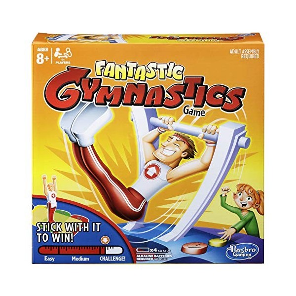 Hasbro – Fantastic Gymnastics – Jeu de Société Version Anglaise