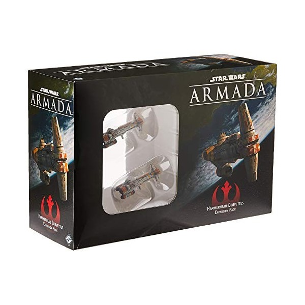 Fantasy Flight Games - Star Wars Armada: Rebel Alliance: Hammerhead Corvette - Miniature Game