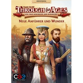 Czech Games Edition CZ109 - À Travers Les âges : Nouveaux Leaders et Merveilles