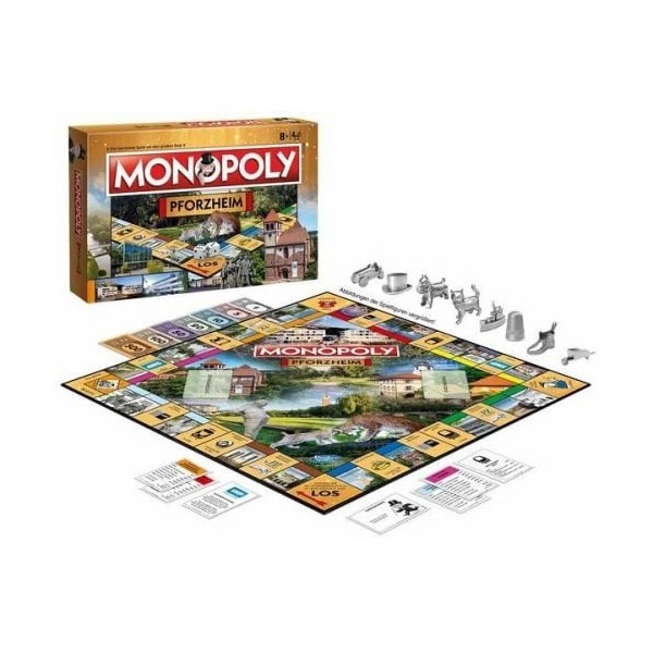 Winning Moves Monopoly, édition ville Pforzheim jeu 