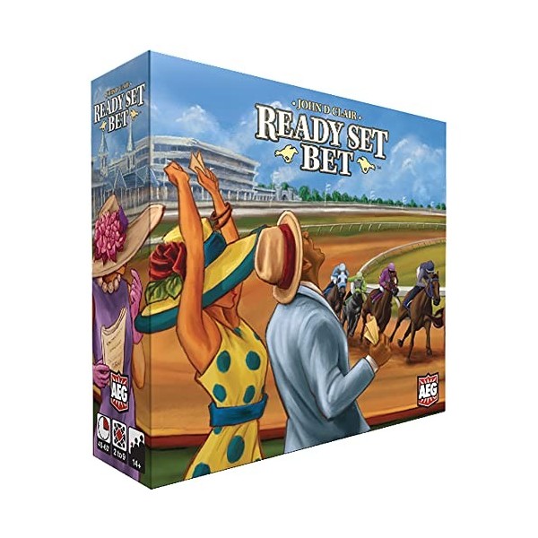 Alderac Entertainment - Ready Set Bet - Board Game - Base Game - for 2-9 Players - from Ages 14+ - English