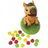 Mattel Games Spirit EmpilPommes, jeu de société consistant à empiler des pommes sur le nez du cheval, 2 à 4 joueurs, pour en