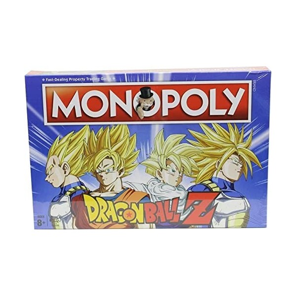 Dragon Ball Z Monopoly-Jeu de société version anglaise 