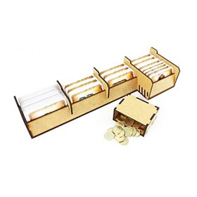 The Game Doctors Jeu de Plateau Organizer Compatible avec Nusfjord et lextension Plaice Deck