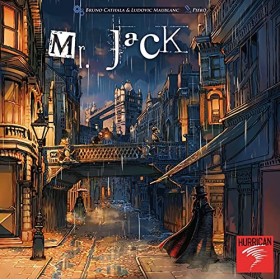 Hurrican Asmodee Mr. Jack | Jeu de Base | Jeu Familial | Jeu de déduction | 2 Joueurs | À partir de 9 Ans | 30 Minutes | Alle