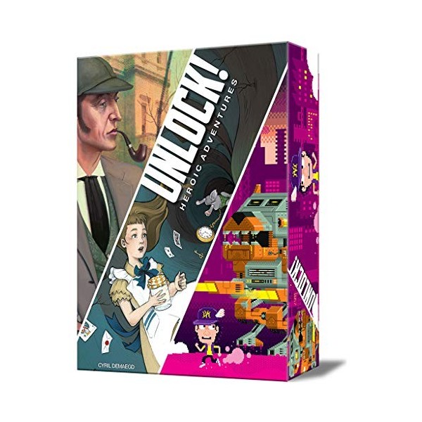 Asmodee Unlock! Nelle Grinfie Dell'Ade – Gioco Di Carte Cooperativo, Escape Room Da Tavolo, 1-6 Giocatori, 60 Minuti, Edizione Tedesca