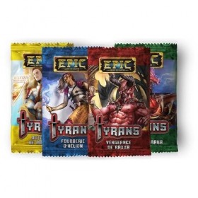 Lot Epic + 4 Boosters Autorité De Markus + Fourberie dHelion + Furie De Draka + Vengeance De Raxxa + 1 Décapsuleur Blumie
