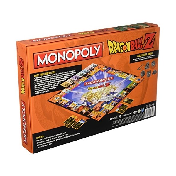 Dragon Ball Z Edition Monopoly Jeu De Société