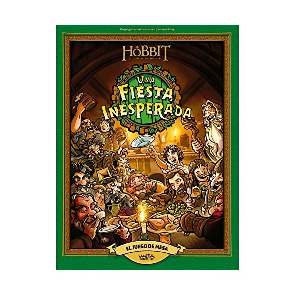 WETA El Hobbit Unexpected Party Table Game, 87-97-03655