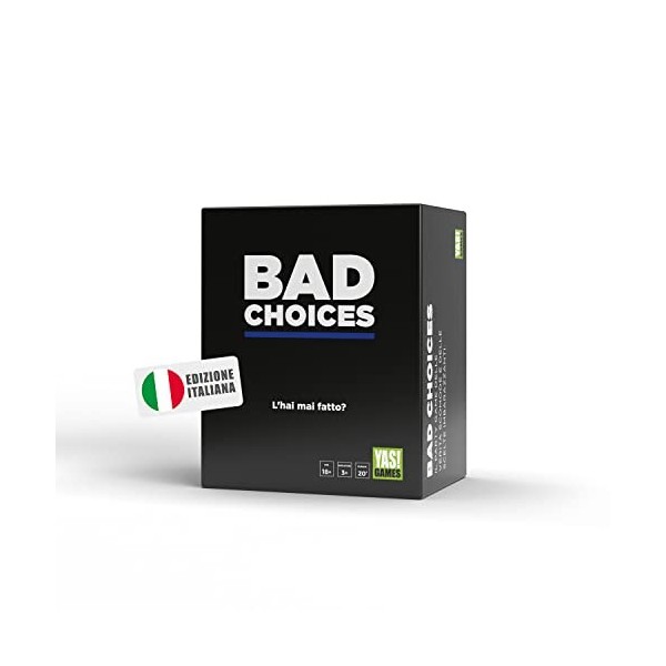 Rocco Giocattoli - Bad Choices - Yas Games - Le Seul en Italien, 18+