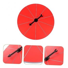 Abaodam 3 Pcs Loterie Petit Plateau Tournant Jouets pour Enfants Roues Robustes Jouets pour Enfants It to Win It Prix Roue Pu