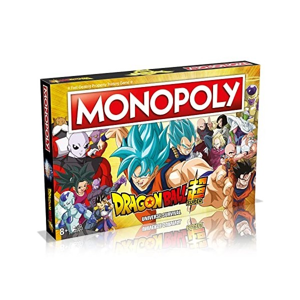 Winning Moves: Monopoly - Dragon Ball Super Universe Survival Board Game 004095 Multicolore