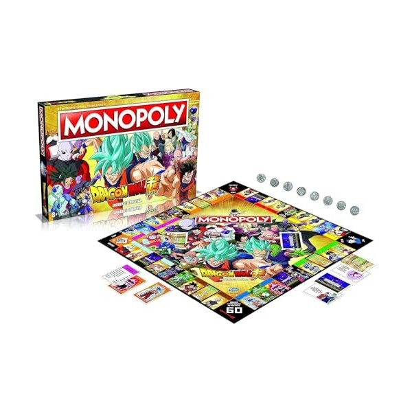 Winning Moves: Monopoly - Dragon Ball Super Universe Survival Board Game 004095 Multicolore