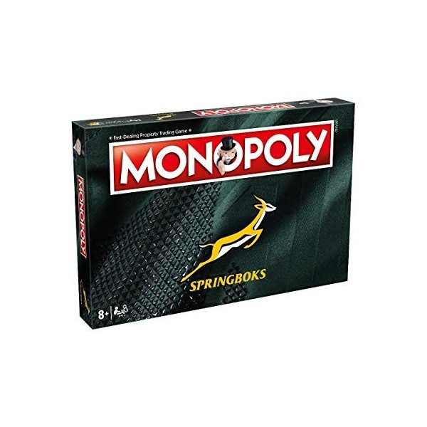 Winning Moves- Other License Monopoly Springboks, Une pièce, 035514