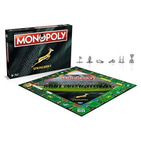 Winning Moves- Other License Monopoly Springboks, Une pièce, 035514