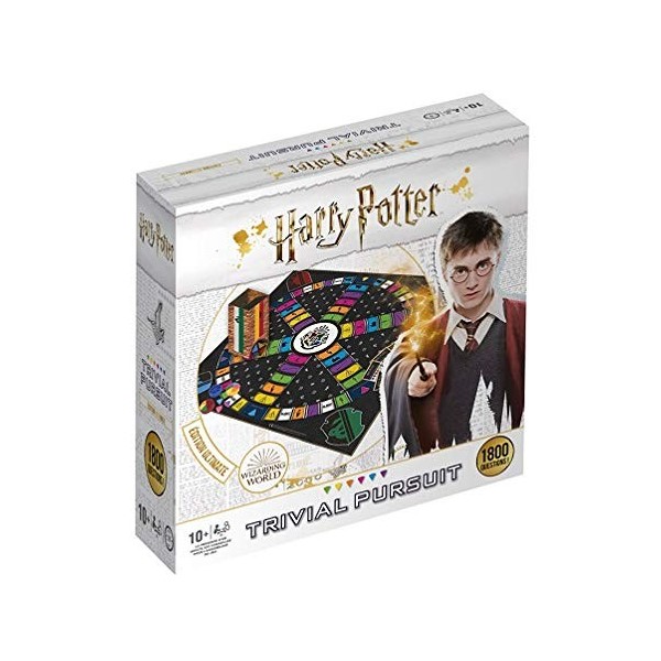 Edition Ultimate pour Trivial Pursuit Plateau avec 1800 Questions pour Harry Potter - Jeu de Societe Classique - Version Fran