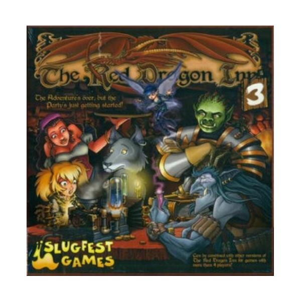 Slugfest Games Dragon Rouge Inn 3 - Dragon Rouge EXP, Stand Alone Boîte Jeu de cartes - Version Anglaise