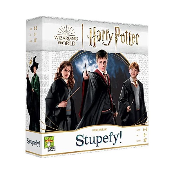 Repos Harry Potter Stupefy Jeu de société à partir de 8 Ans 4 à 8 Joueurs Temps de Jeu de 30 Minutes