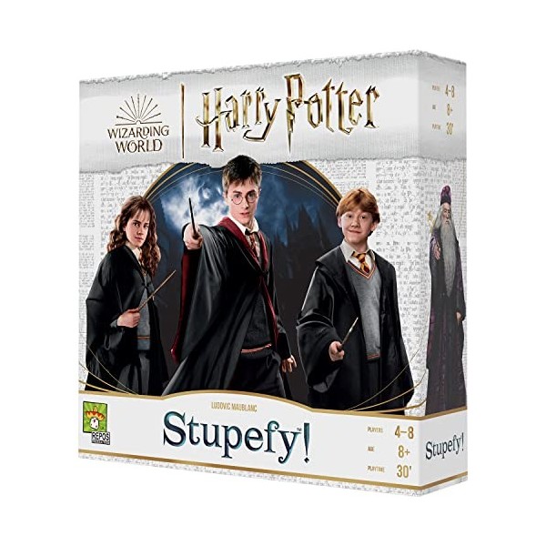 Repos Harry Potter Stupefy Jeu de société à partir de 8 Ans 4 à 8 Joueurs Temps de Jeu de 30 Minutes