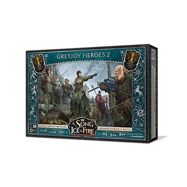 A Song Of Ice And Fire Tabletop Miniatures Game Greyjoy Heroes 2