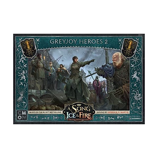 A Song Of Ice And Fire Tabletop Miniatures Game Greyjoy Heroes 2