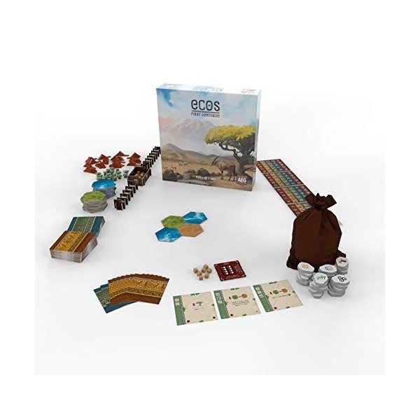 Alderac Entertainment Group AEG7062 ECOS: First Continent, Mixed Colours