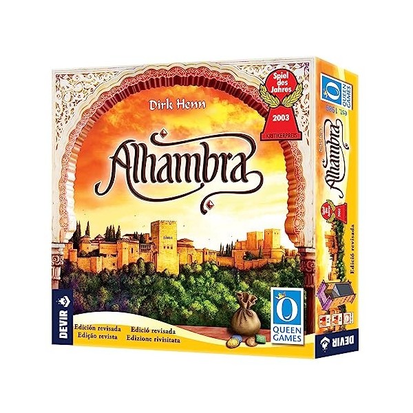 Devir Alhambra - Deuxième édition Queen Games BGALHA2 