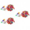 Toyvian 1545 Pièces Jeu De Ballons Fléchettes Et Ballons Lancer des Fléchettes pour Carnaval Lancer Jeu De Fléchettes Ballons