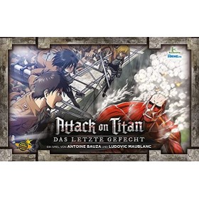 Asmodee DPGD0001 - Attack on Titan: Das letzte Gefecht - Figurenspiel, für 2-5 Spieler, AB 10 Jahre