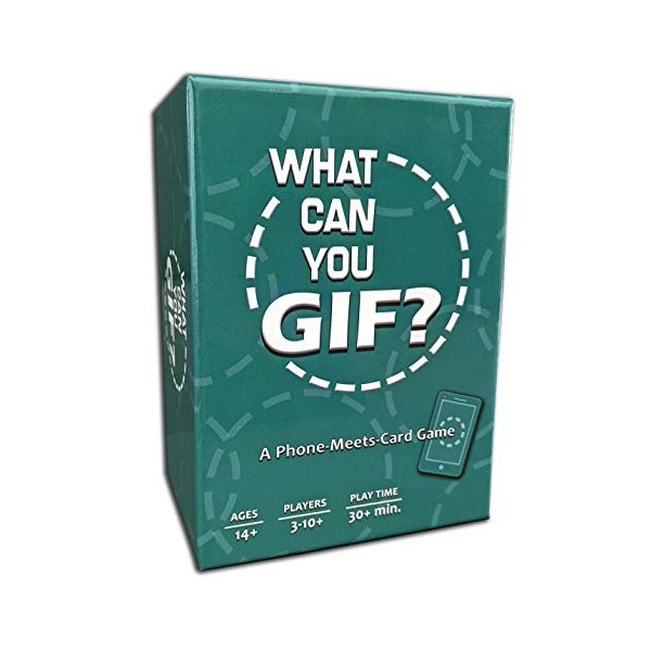What Can You GIF? Le jeu de cartes amusant hilarant pour les amateurs de cadeaux - Jeux et cadeau pour adultes, adolescents e