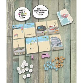 Little Rocket Games Santa Monica Jeu de table en italien