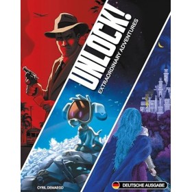 Space Cowboys | Unlock! – Extraordinary Adventures | Jeu familial | Jeu de puzzle | 1 à 6 joueurs | À partir de 10 ans | 60 m