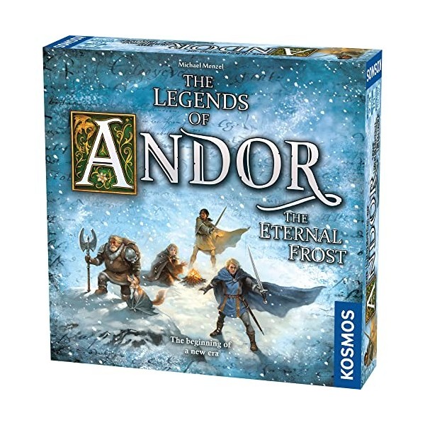 Thames & Kosmos Legends of Andor : Eternal Frost | Coopératif | Jeu fantastique | Kosmos | Jeu de stratégie | Storytelling | 