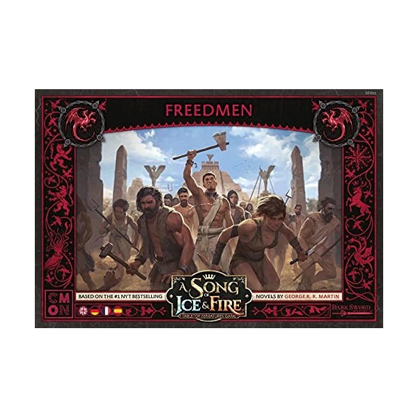 CMON Asmodee A Song of Ice & Fire – Libéré | Extension | Tablette | 2 Joueurs | À partir de 14+ Ans | 45+ Minutes | Allemand 