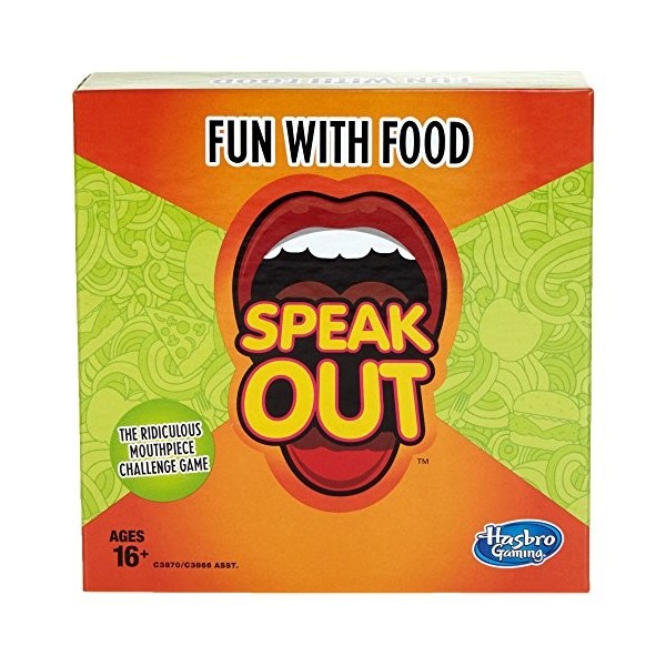 Hasbro Jeu Speak Out Expansion Pack : Fun avec Nourriture