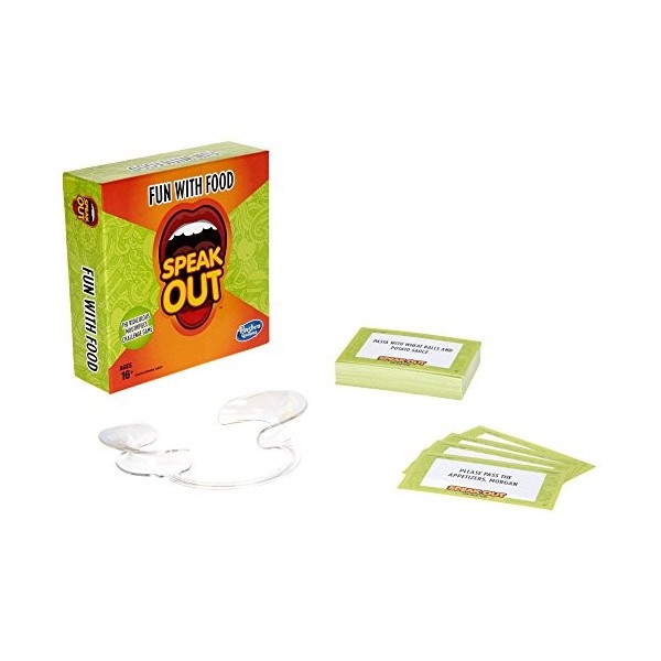 Hasbro Jeu Speak Out Expansion Pack : Fun avec Nourriture