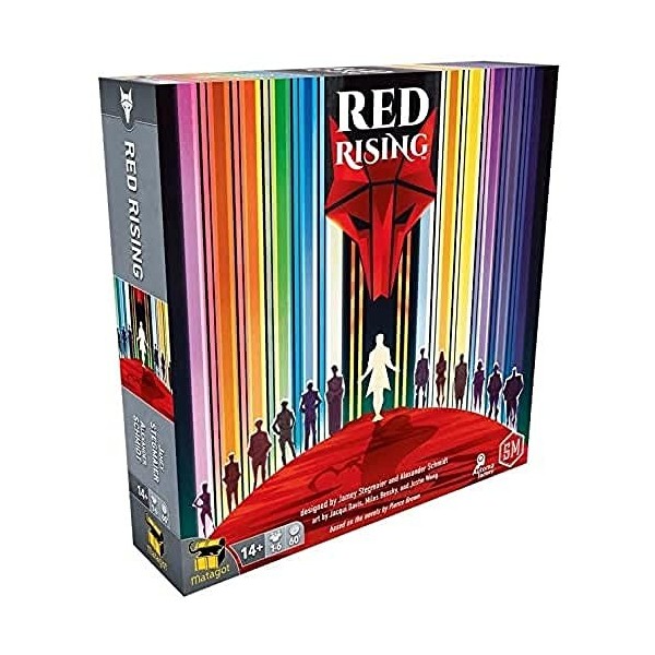 Matagot Red Rising Jeux de Société MATRED001923 Multicolore