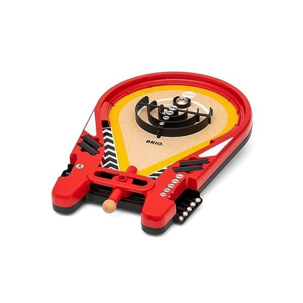 BRIO - 34080 - FlipCible - Jeu dadresse - Combine Le tir sur Cible et Le Flipper - 1 Joueur - Développe la motricité Fine et