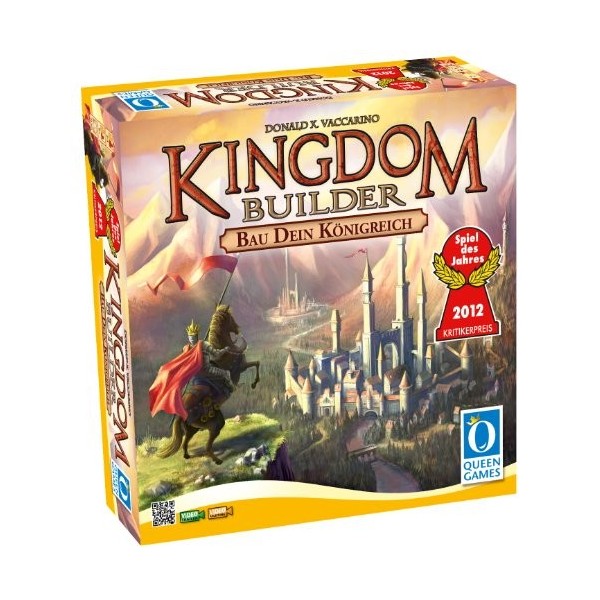 Queen Games 60834 - Kingdom Builder DE, Spiel des Jahres 2012