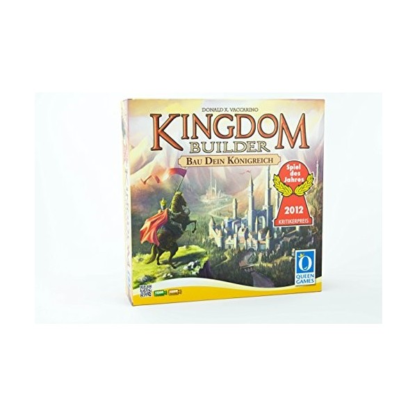 Queen Games 60834 - Kingdom Builder DE, Spiel des Jahres 2012