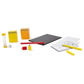 Pictionary Drawing Game, Board Game for Family, Kids, Teens and Adults, White Boards, Markers, Adult and Junior Clue Cards, G