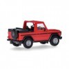 herpa Maquette Voiture Mercedes-Benz G Cabrio, echelle 1/87, Model Allemand, pièce de Collection, Figurine Plastique, 420860-