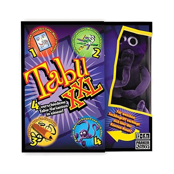 Hasbro 04199100 Tabu XXL, Jeu de Société Version allemande 