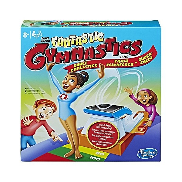 Hasbro gaming- Gymnastics Vault Challenge Jeu de société, E2263, Multicolore