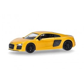 herpa Maquette Voiture Audi R8 V10 Pluse, echelle 1/87, Model Allemand, pièce de Collection, Figurine Plastique, 028516-004
