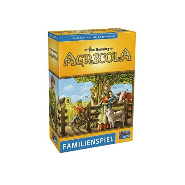 Lookout Spiele, Agricola, Jeu Familial, Jeu de société, 1 à 4 Joueurs, à partir de 8 Ans, 45 Minutes, Allemand