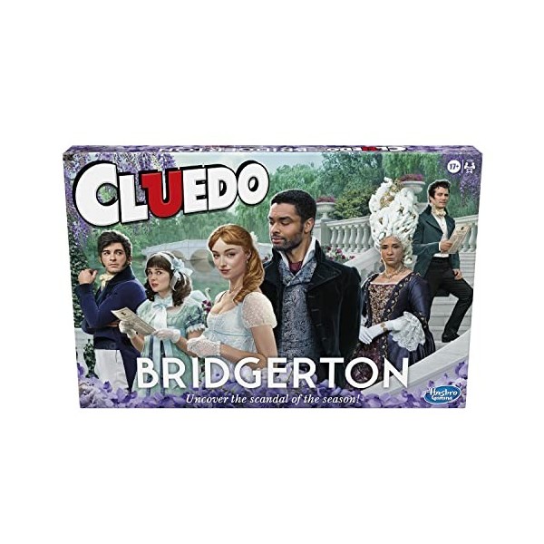 Hasbro Gaming- Cluedo Edition-Jeu de société pour Les Fans de Bridgerton à partir de 17 Ans-Inspiré de la série Originale Net