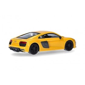herpa Maquette Voiture Audi R8 V10 Pluse, echelle 1/87, Model Allemand, pièce de Collection, Figurine Plastique, 028516-004
