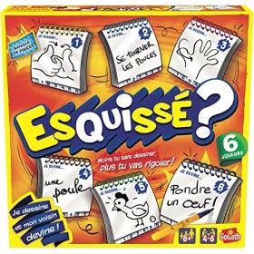 Goliath. Pack Jeux de Société 6 Joueurs. Esquissé et Triominos 6 Joueurs. Jeux de Société. 2 à 6 Joueurs. A Partir de 6 Ans.